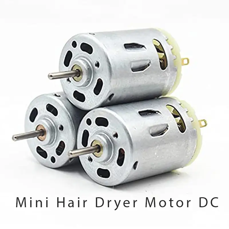 موتور قدرتمند dc در سشوار مسافرتی وربنا